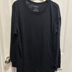 Torrid Classic Black Long Sleeve Tee